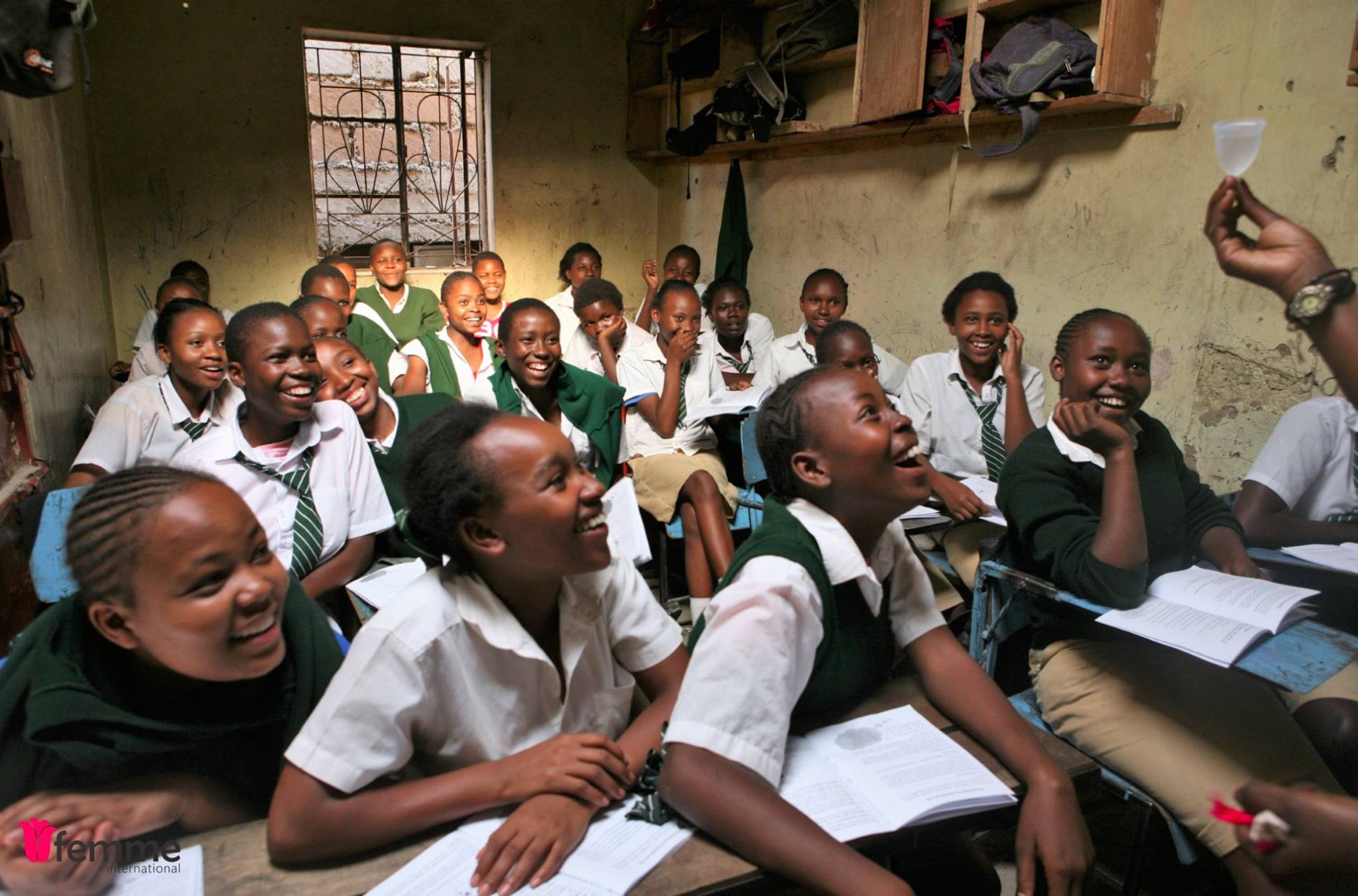 school girl in Kenya