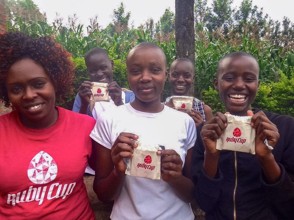 Distributing Menstrual Cups in Kenya - Ruby Cup