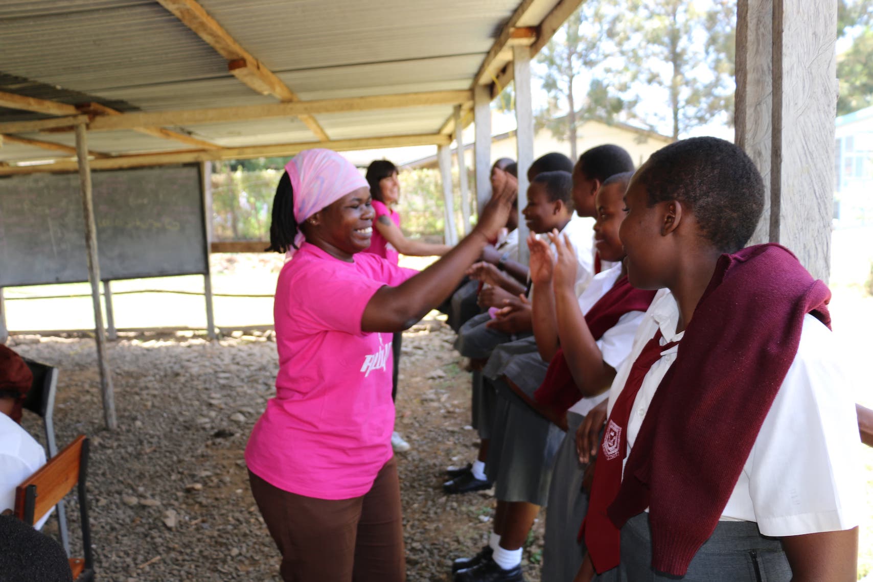 Golda Ayodo, founder and director of the Golden Girls Foundation