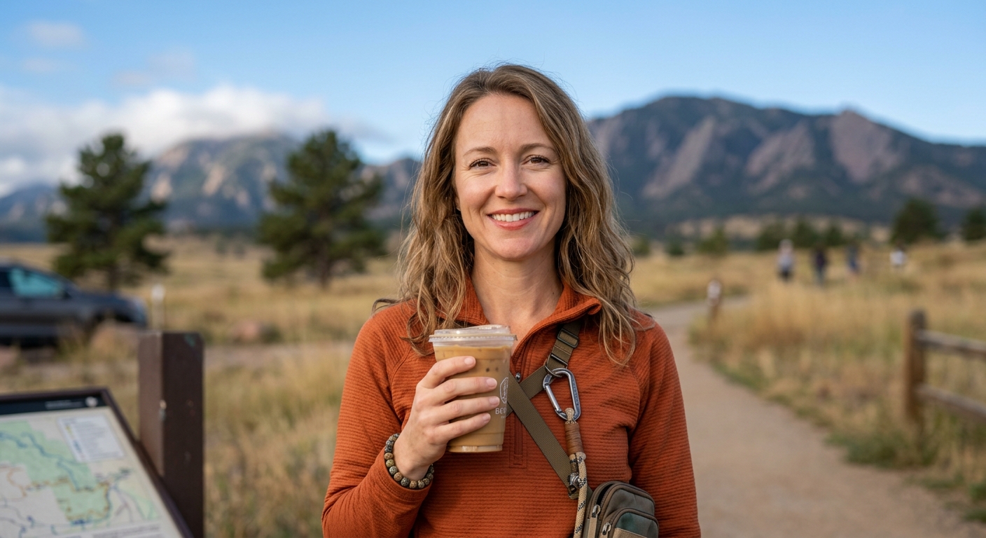 Ruby Callahan outdoors in Colorado