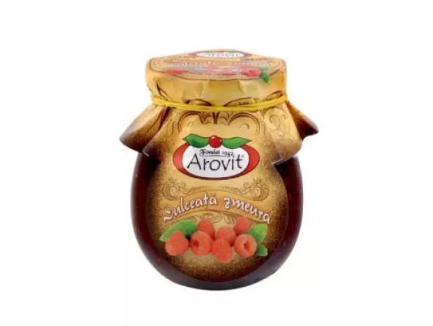 Arovit - Výběrový džem malinový 340 g