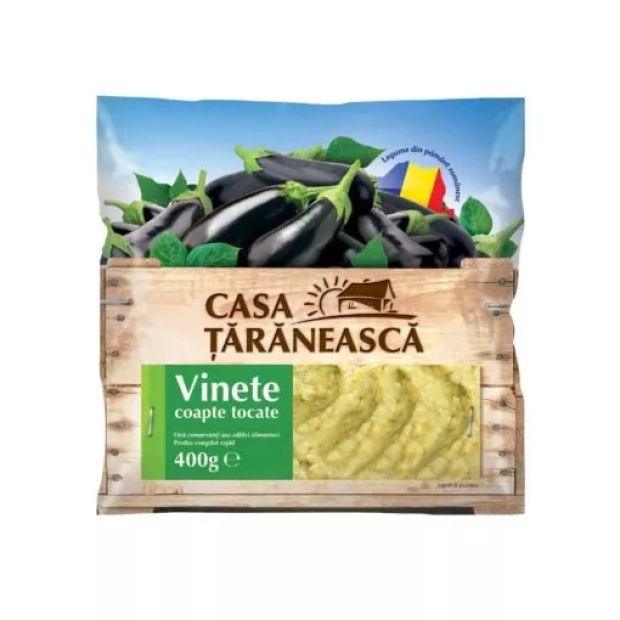 Casa Țărănească - Krájené zralé lilky 400 g