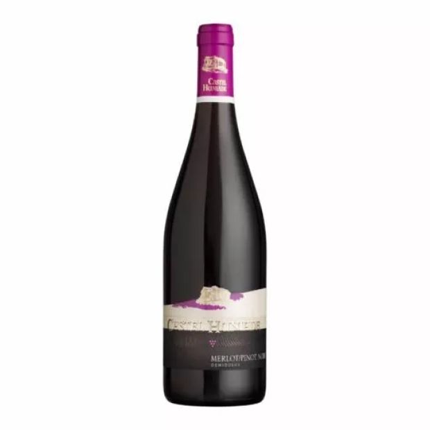 Castel Huniade - Merlot / Pinot Noir – Červené polosladké 750 ml