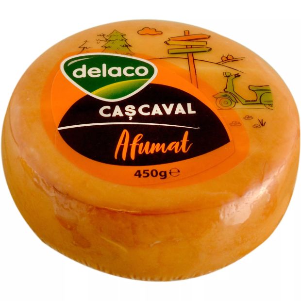 Delaco - Sýr Cascaval - uzený 450 g