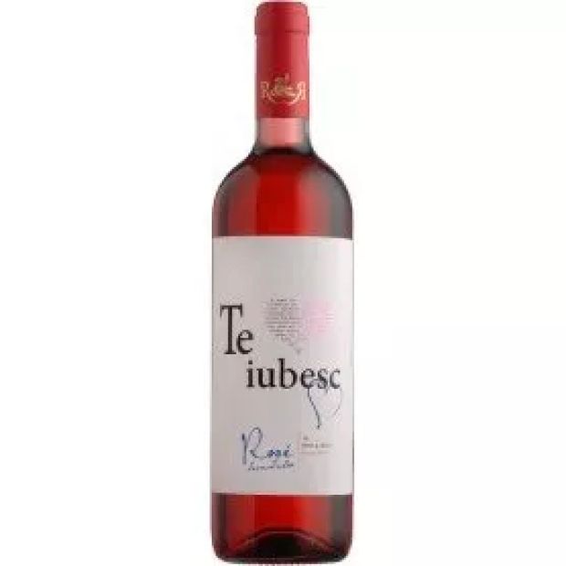 Recaş - Te iubesc – Růžové polosladké 750 ml