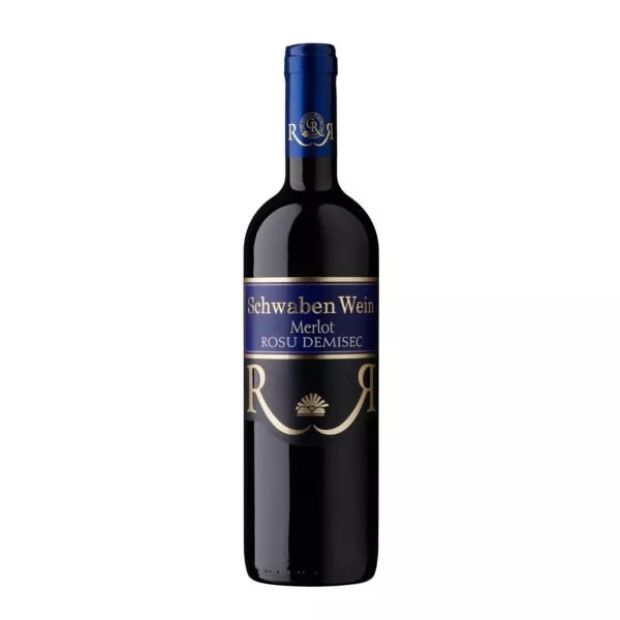 Schwaben Wein - Merlot – Červené polosuché 750 ml