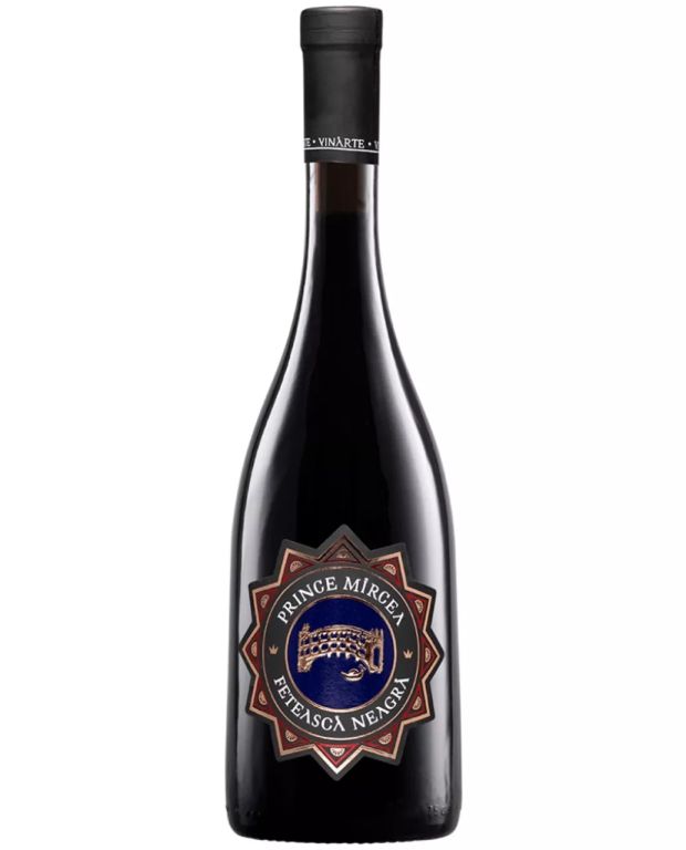 Vinarte Prince Mircea - Fetească Neagră - Červené suché 750 ml