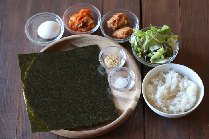 コンビニ食材だけでできる!お花見に持っていきたい！ボリューム満点おかずおにぎり