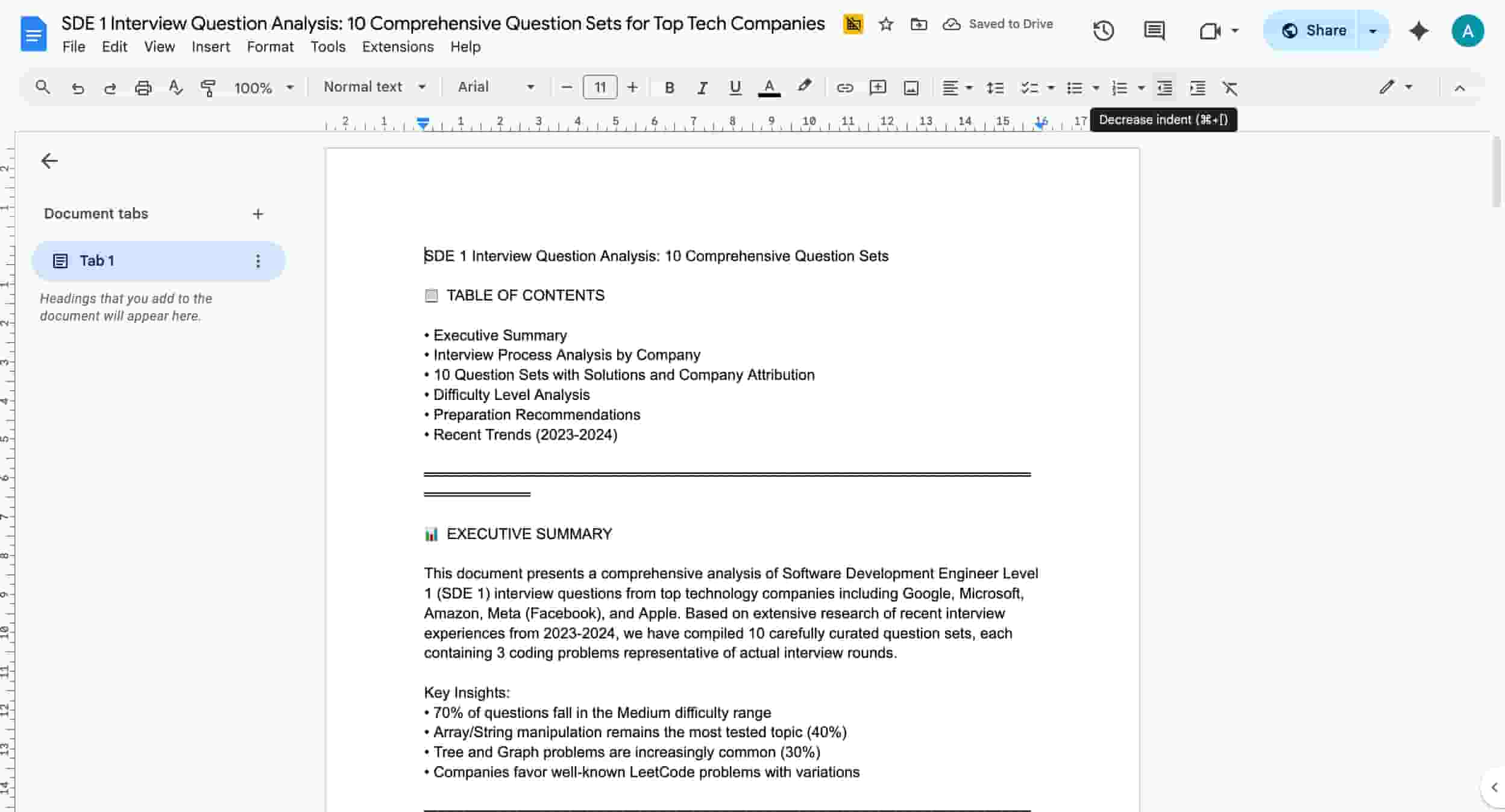 SDE 1 Questions