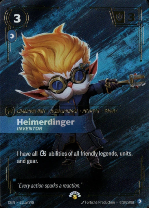 Heimerdinger, Inventor