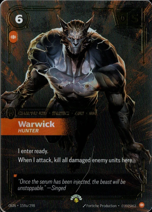 Warwick, Hunter