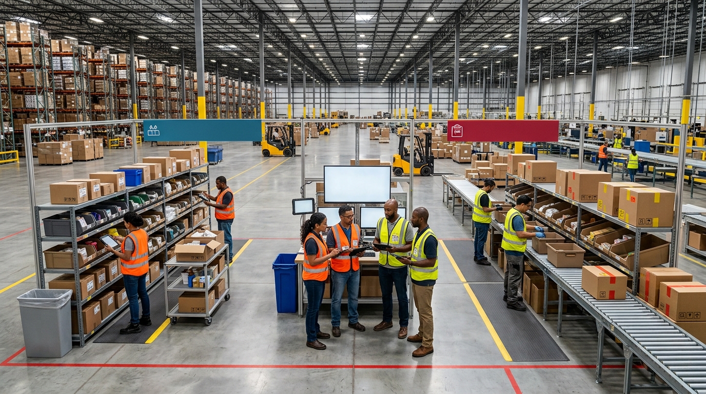 Coordinate Warehouse Work with Fulfillment, Suppliers, and Demand.