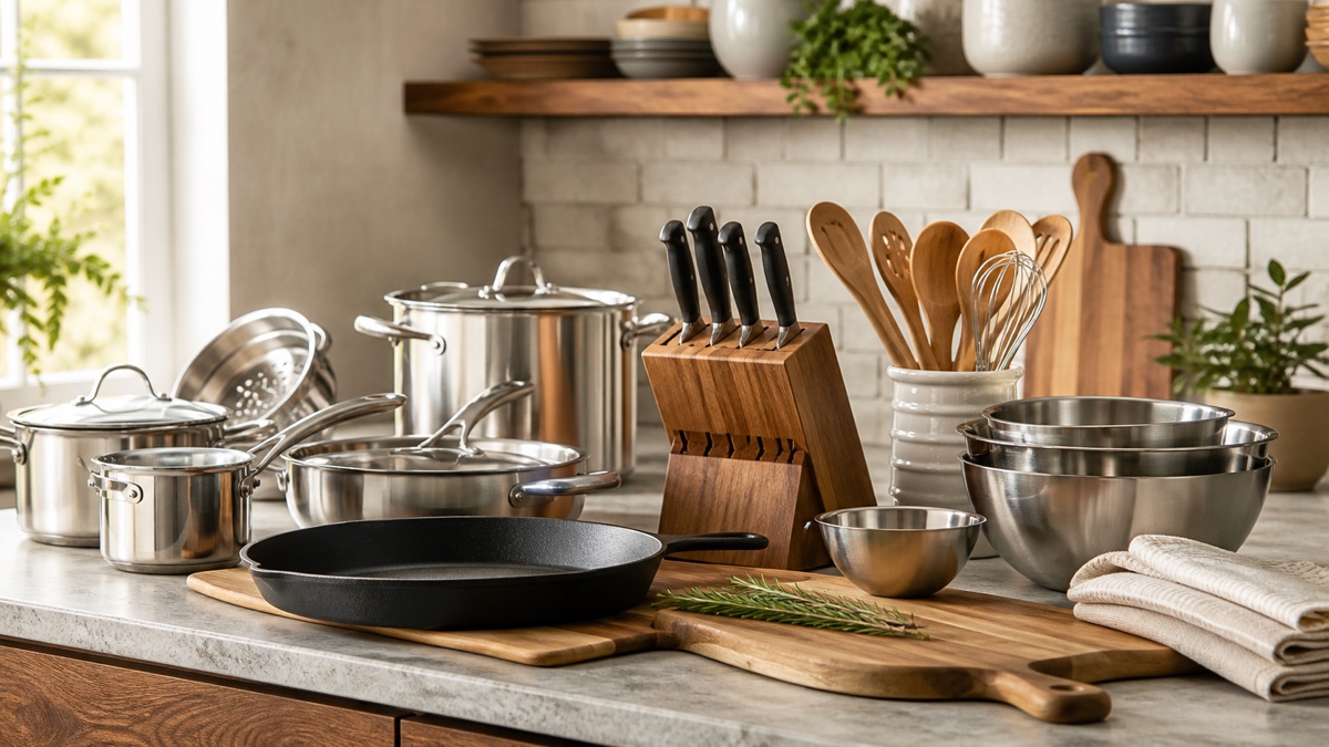 Kitchen Supplies Ecommerce Store Builder: Cookware Online, No Web Developer Needed