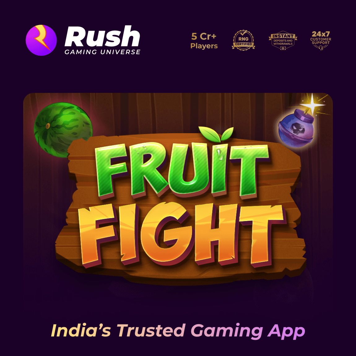 Play Free Fruit Cut Game Online & Win Upto ₹70 Lac Daily