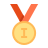 1st place gold medal