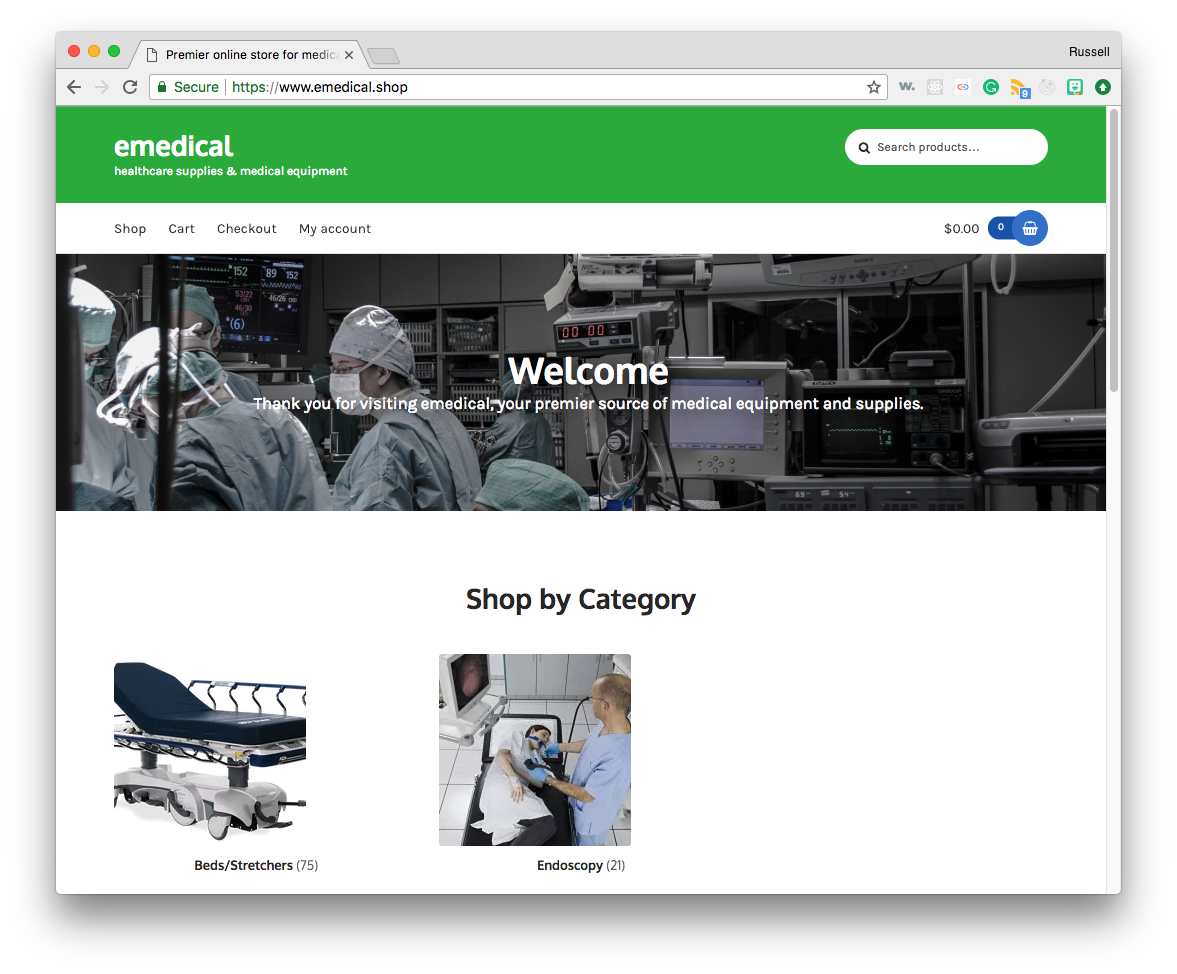 emedical home page