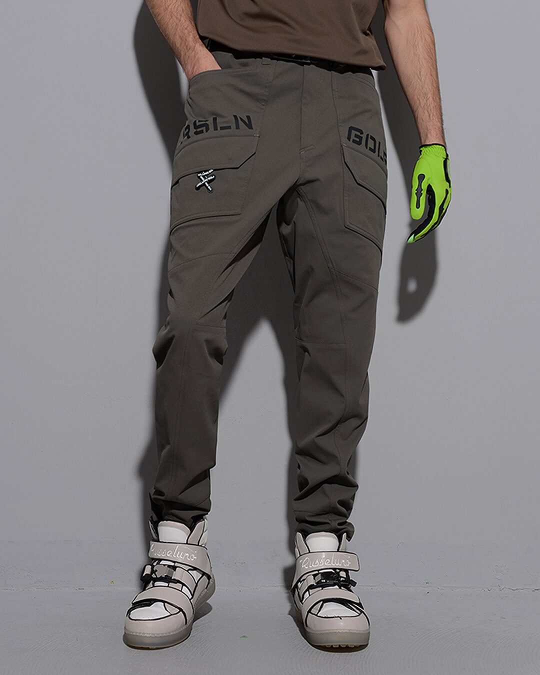 限定数のみ 新品未使用 ラッセルノ 最新作 LINE LOGO PANTS - 通販