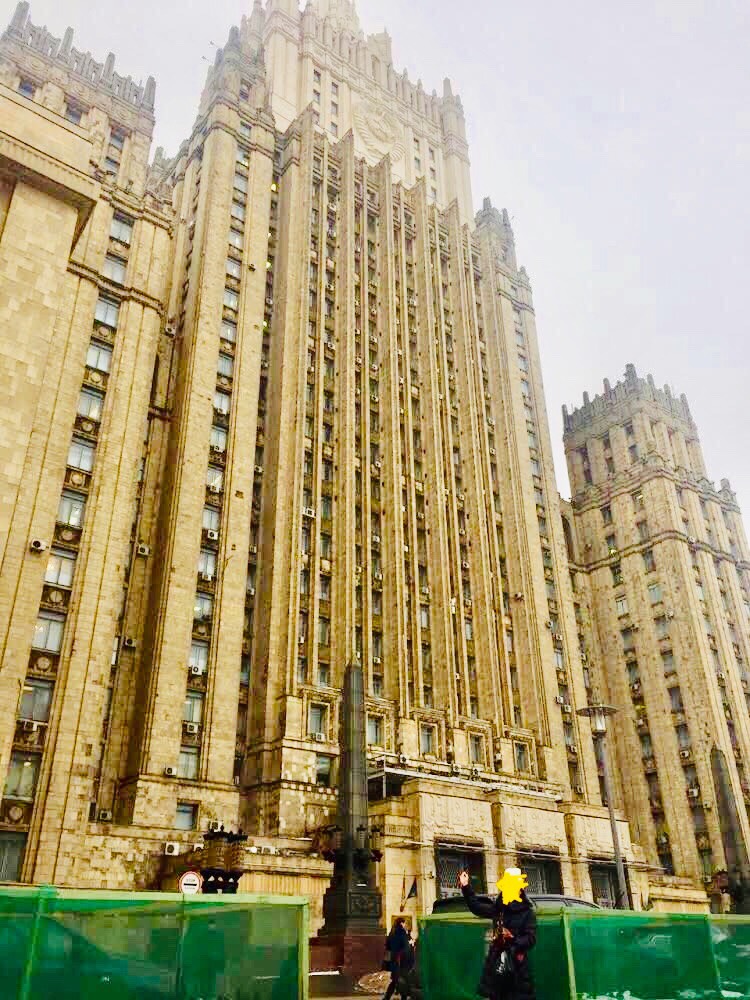 モスクワの高層ビル