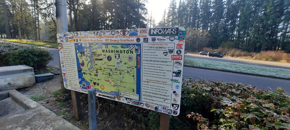Gee Creek Rest Area (Northbound) - , Washington