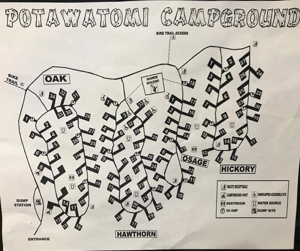 Chippewa Campground Kankakee River State Park Manteno Illinois