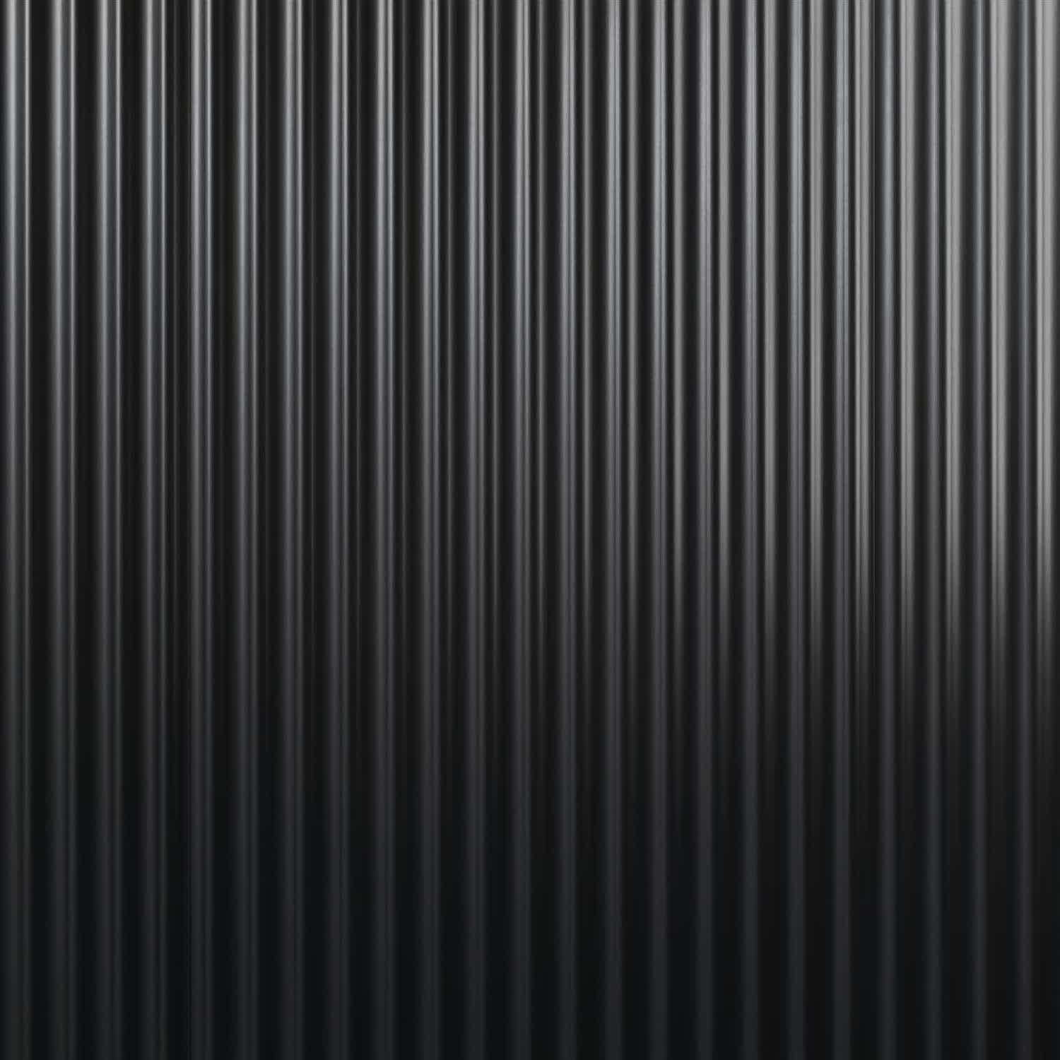 CORRUGATED-2.67-0.875-SINEWAVE-BLACK