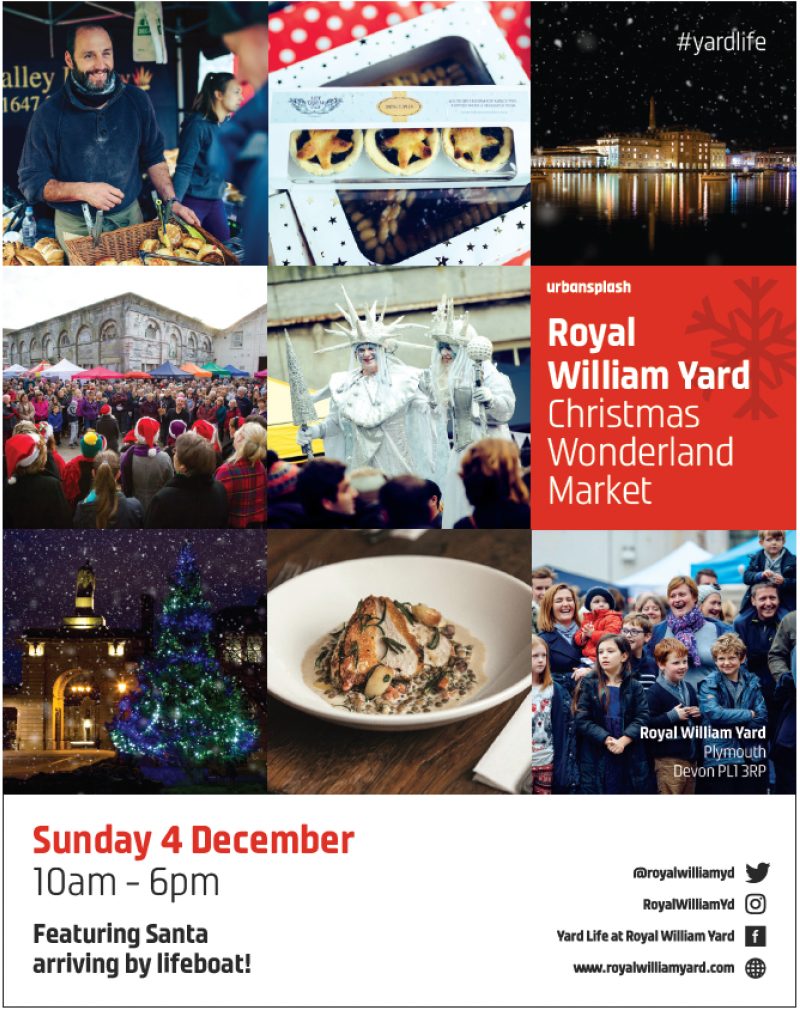 Royal William Yard Royal William Yard's Christmas Wonderland Market…