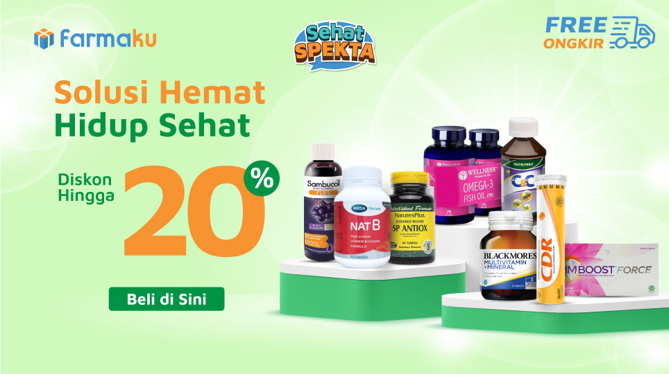 Suplemen Keluarga Sehat, Promo Diskon Hingga 20% | Farmaku