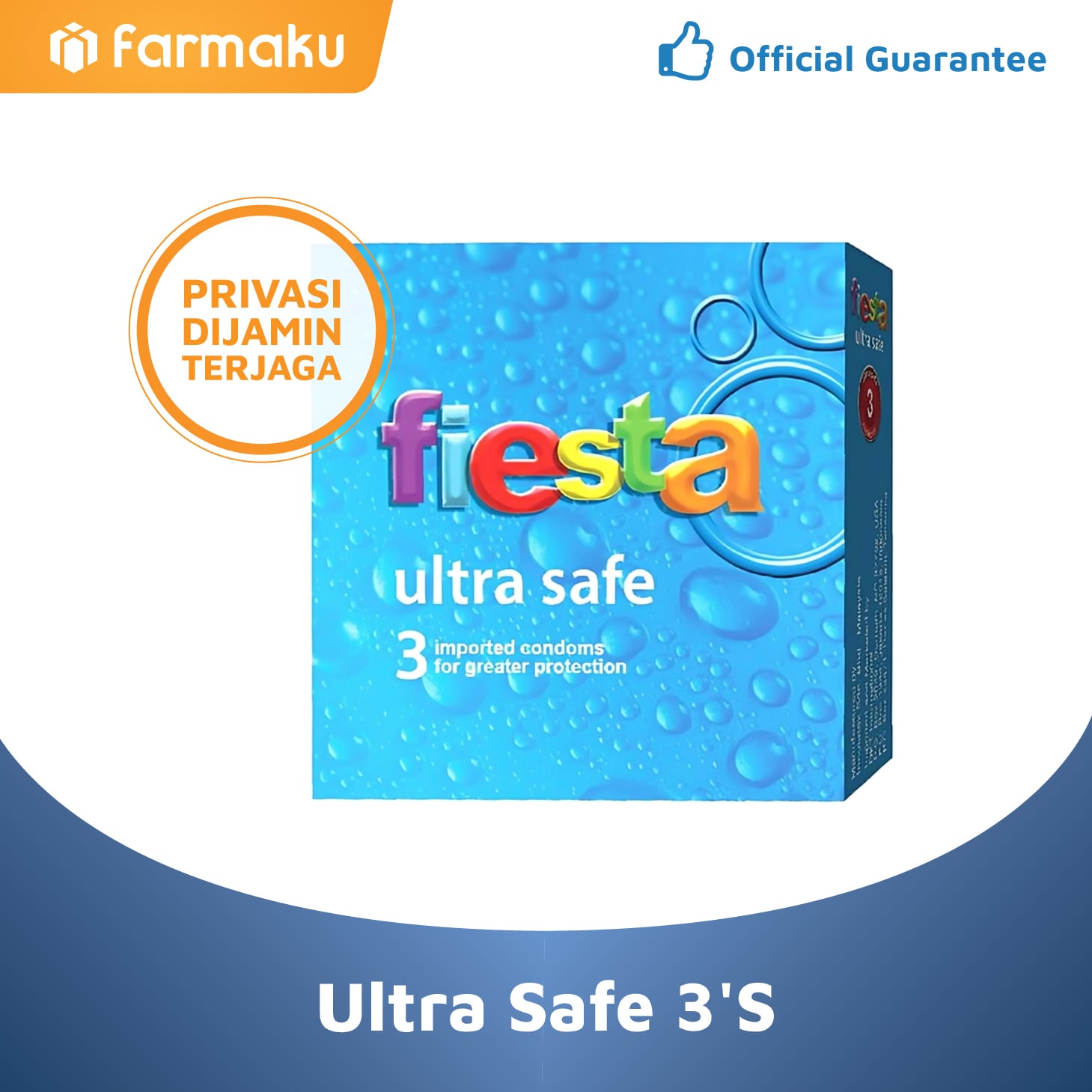 Fiesta Ultra Safe Isi 3 Pcs Farmaku