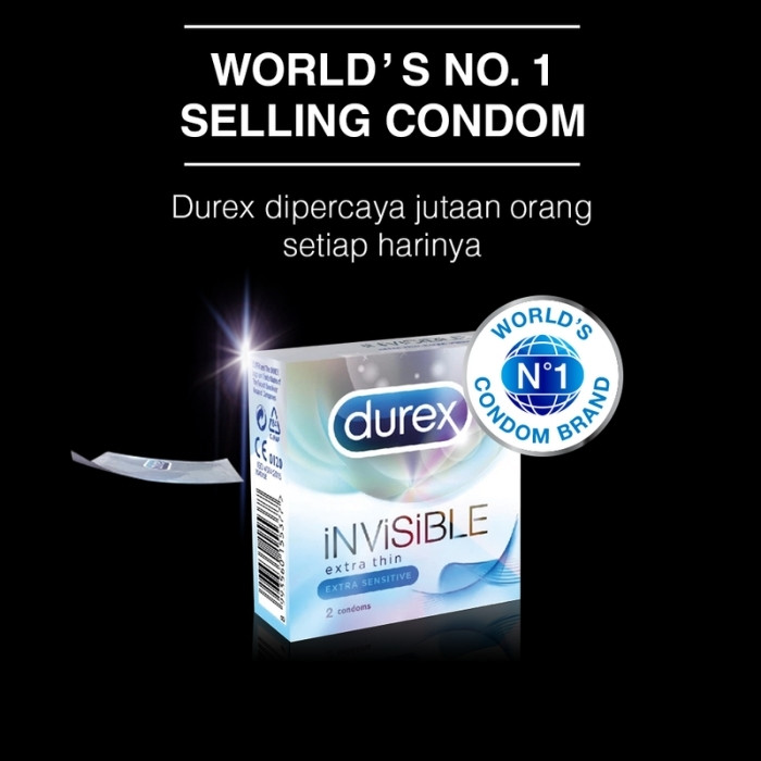 Kondom Durex Invisible - Isi 2 – Menteng Farma