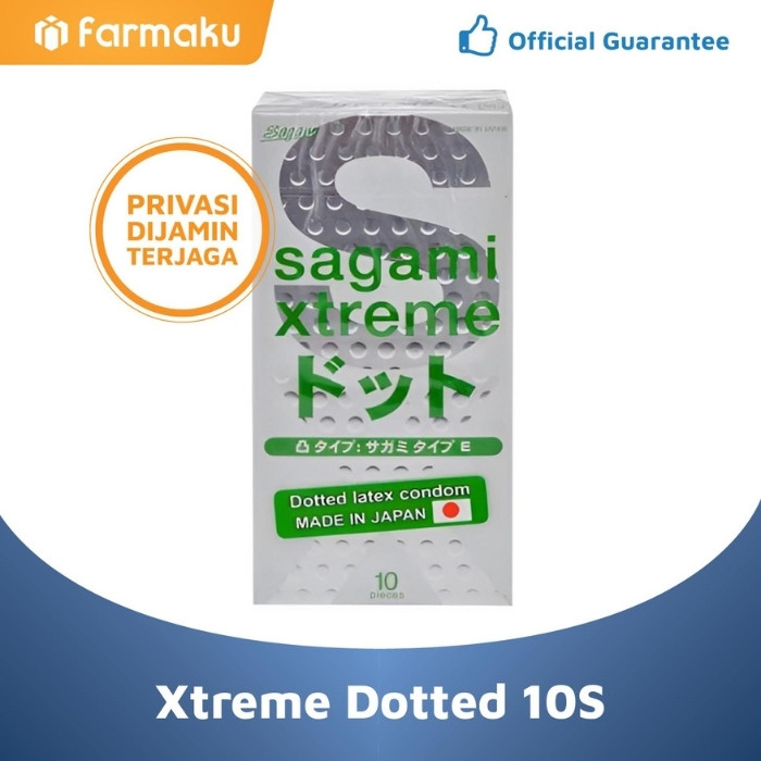 Jual Sagami Xtreme Dotted Kondom Berbintik 10s Farmaku