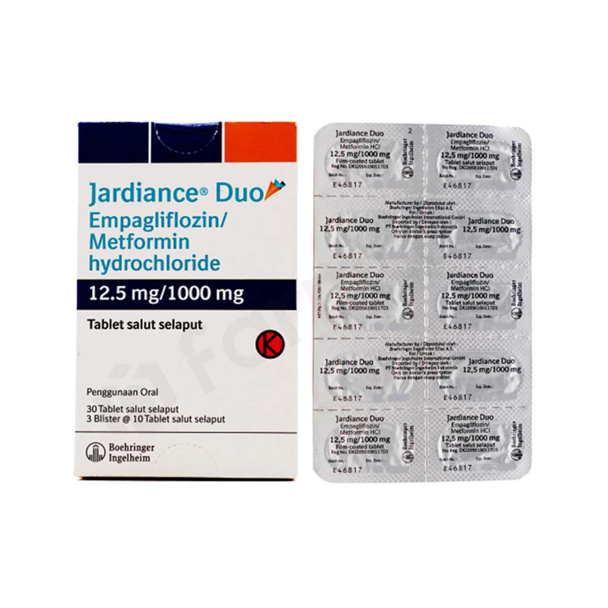 Jual Jardiance Duo 12,5 mg / 1000 mg | Farmaku