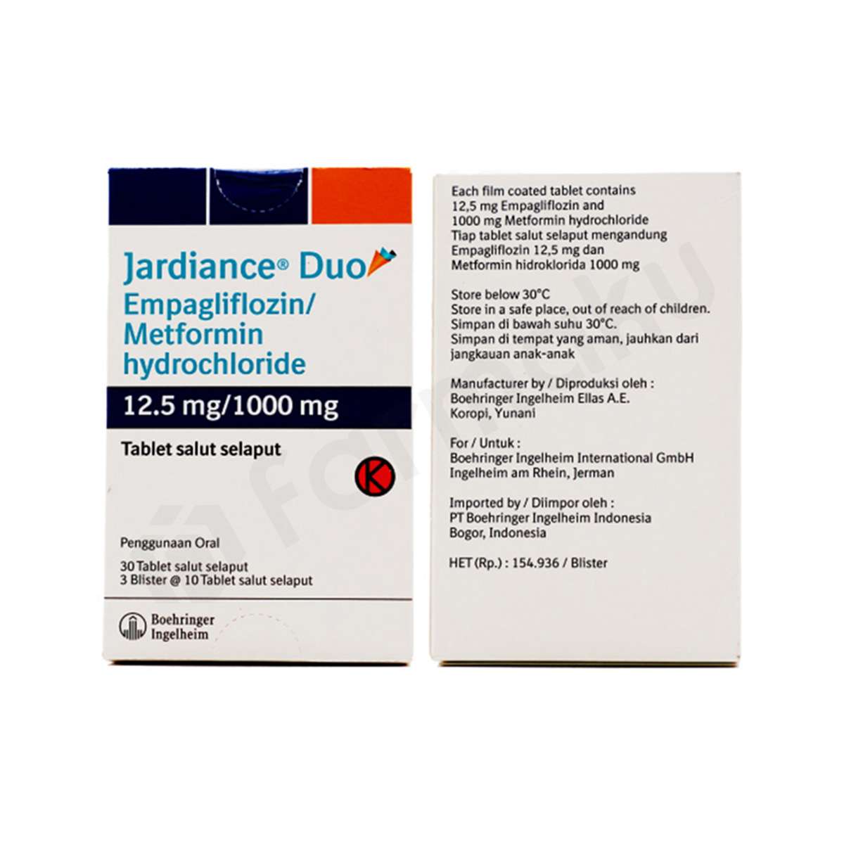 Jual Jardiance Duo 12,5 mg / 1000 mg | Farmaku