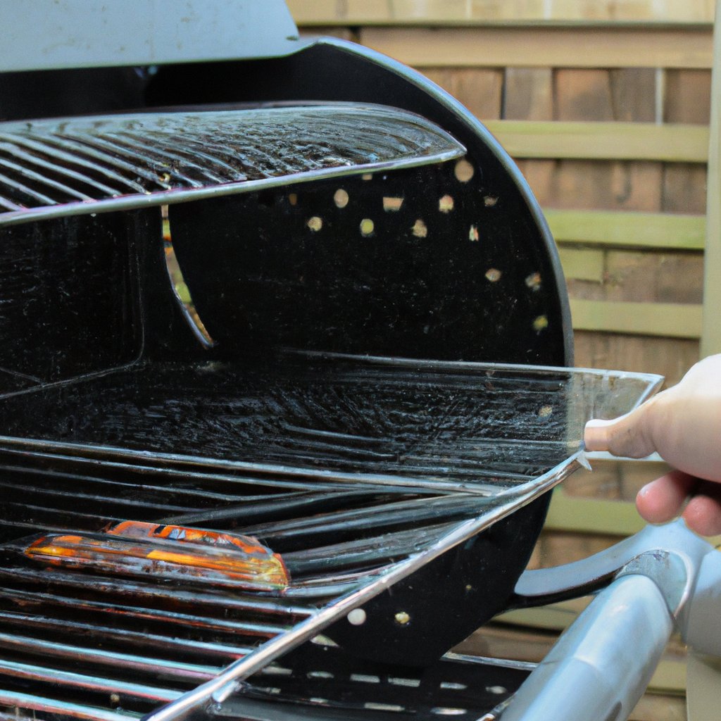 clean your grill after it gets wet