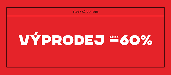 Výprodej - slevy až 60%!