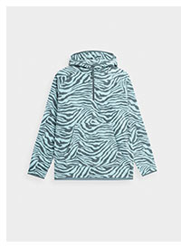 Dámský fleece regular s kapucí