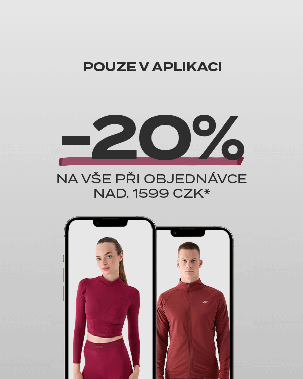 -20 % na vše v aplikaci* 