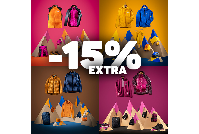 -15% extra