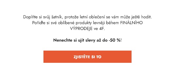 ještě více produktů až do -50% slevy! 