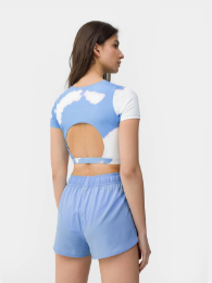 Dámský crop top z recyklovaných materiálů 