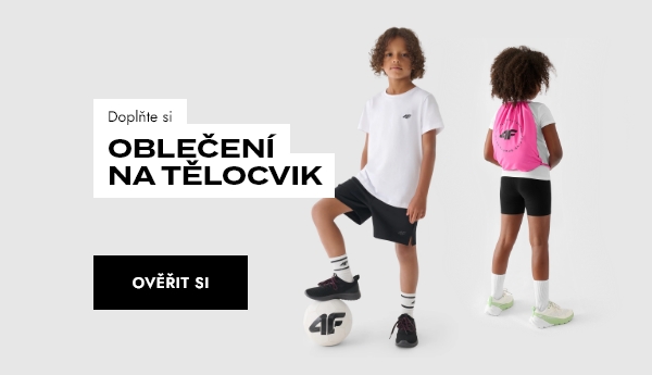 Dětské sportovní oblečení na tělocvik