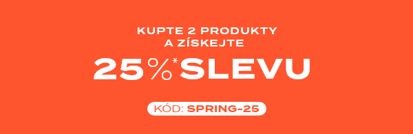 Kupte 2 produkty a získejte 25% SLEVU!