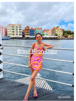 Brasil Neon Logo