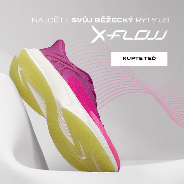 Nové běžecké boty x-flow