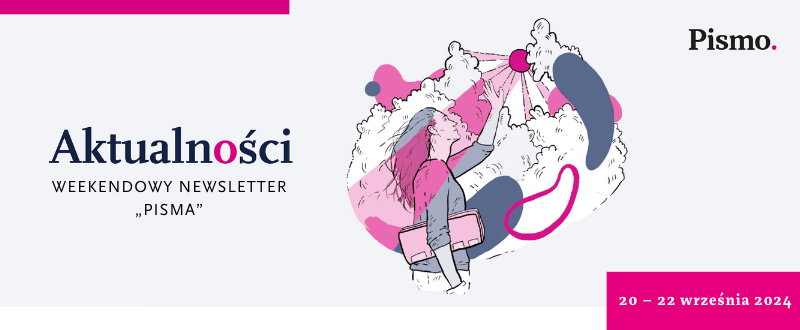 Header newslettera Aktualności Pisma