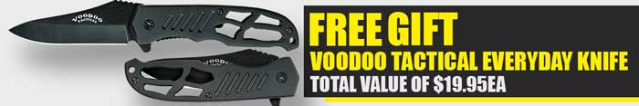 FREE GIFT VOODOO TACTICAL EVERYDAY KNIFE