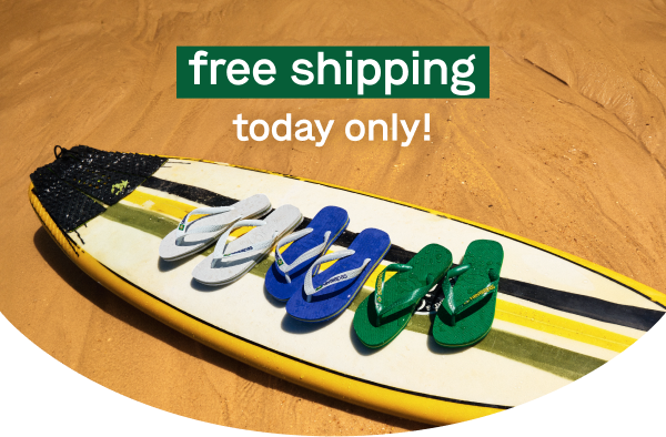 free shipping today only!