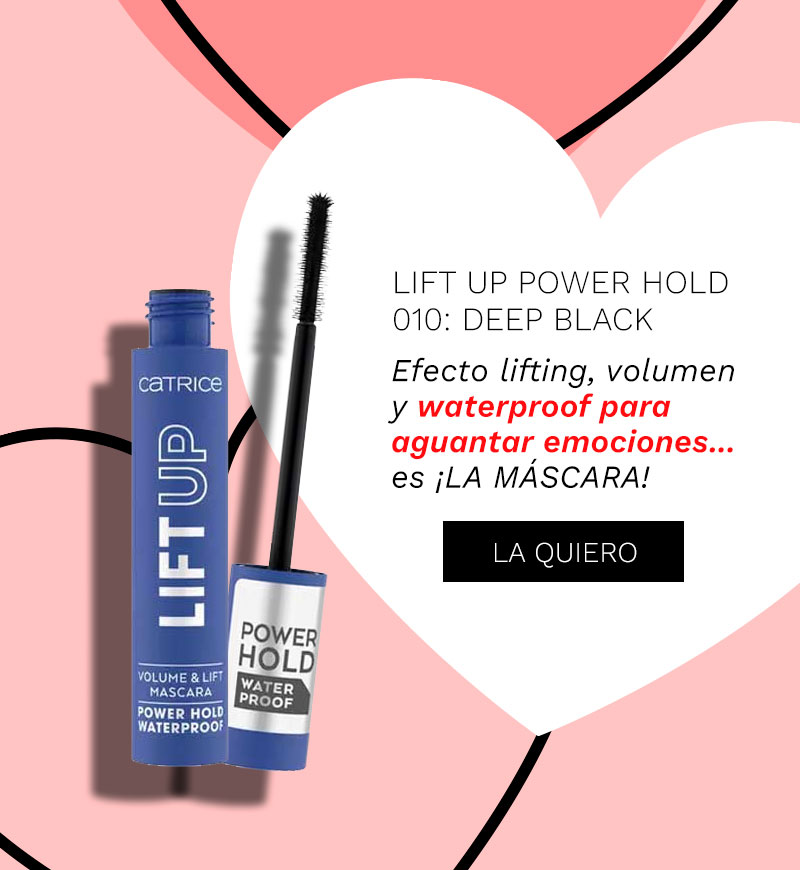 T AL LIFT UP POWER HOLD 010: DEEP BLACK Efecto lifting, volumen y waterproof para aguantar emociones... es iLA MASCARA! LA QUIERO 