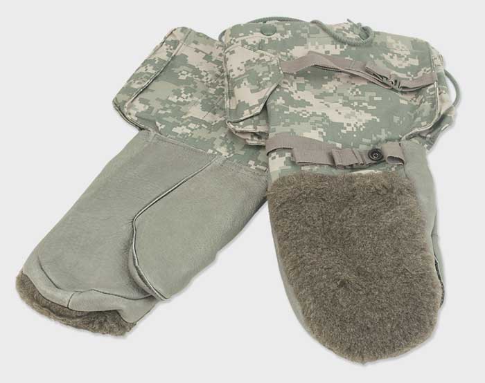 08-4196 US MILITARY EXTREME COLD WEATHER ARCTIC MITTENS