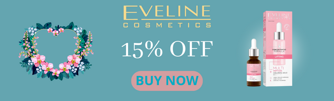 EVELINE COSMETICS 15% OFF 