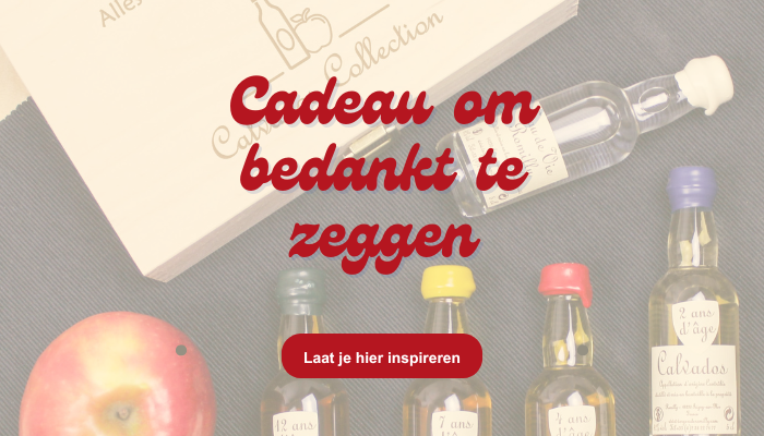 Cadeau om bedankt te zeggen